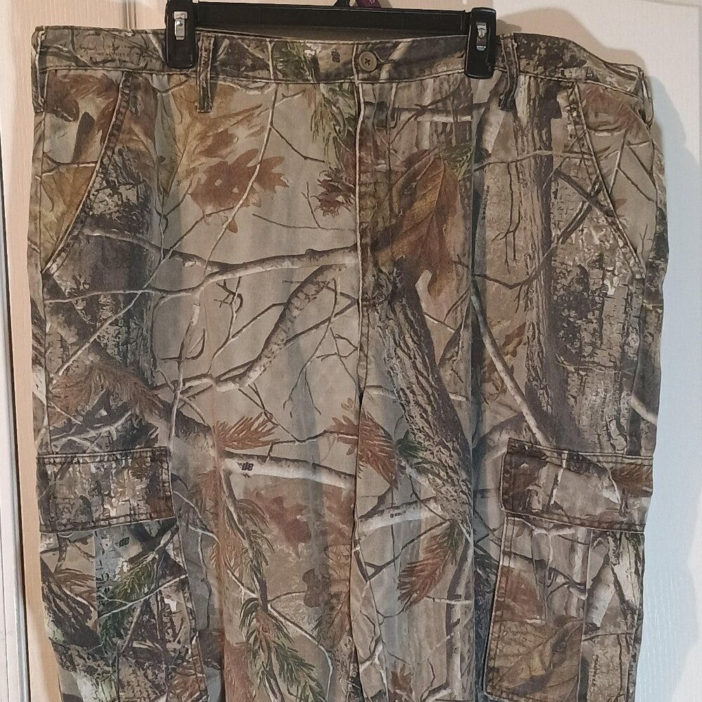 Realtree/Cargo Pants/Mens XXL 44-46/Camo Hunting Outdoor Gear